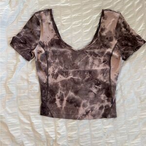 lululemon athletica align Tie-Dye Top